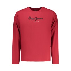 PEPE JEANS T-SHIRT MANICHE LUNGHE UOMO ROSSO