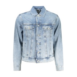 PEPE JEANS GIUBBOTTO IN JEANS UOMO AZZURRO