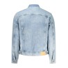 PEPE JEANS GIUBBOTTO IN JEANS UOMO AZZURRO