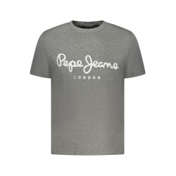 PEPE JEANS T-SHIRT MANICHE CORTE UOMO GRIGIO