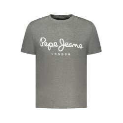 PEPE JEANS T-SHIRT MANICHE CORTE UOMO GRIGIO