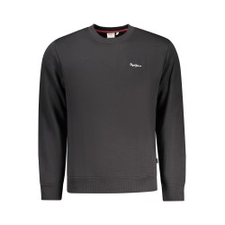 PEPE JEANS FELPA CON ZIP UOMO NERO