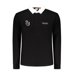 PEPE JEANS POLO MANICHE LUNGHE UOMO NERO
