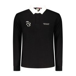 PEPE JEANS POLO MANICHE LUNGHE UOMO NERO