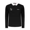 PEPE JEANS POLO MANICHE LUNGHE UOMO NERO
