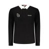 PEPE JEANS POLO MANICHE LUNGHE UOMO NERO