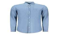PEPE JEANS CAMICIA MANICHE LUNGHE UOMO AZZURRO