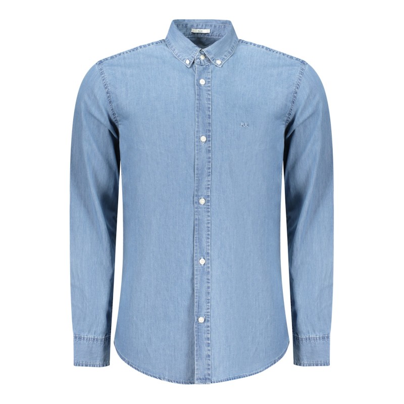 PEPE JEANS CAMICIA MANICHE LUNGHE UOMO AZZURRO