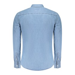 PEPE JEANS CAMICIA MANICHE LUNGHE UOMO AZZURRO