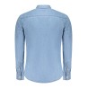 PEPE JEANS CAMICIA MANICHE LUNGHE UOMO AZZURRO