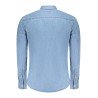 PEPE JEANS CAMICIA MANICHE LUNGHE UOMO AZZURRO