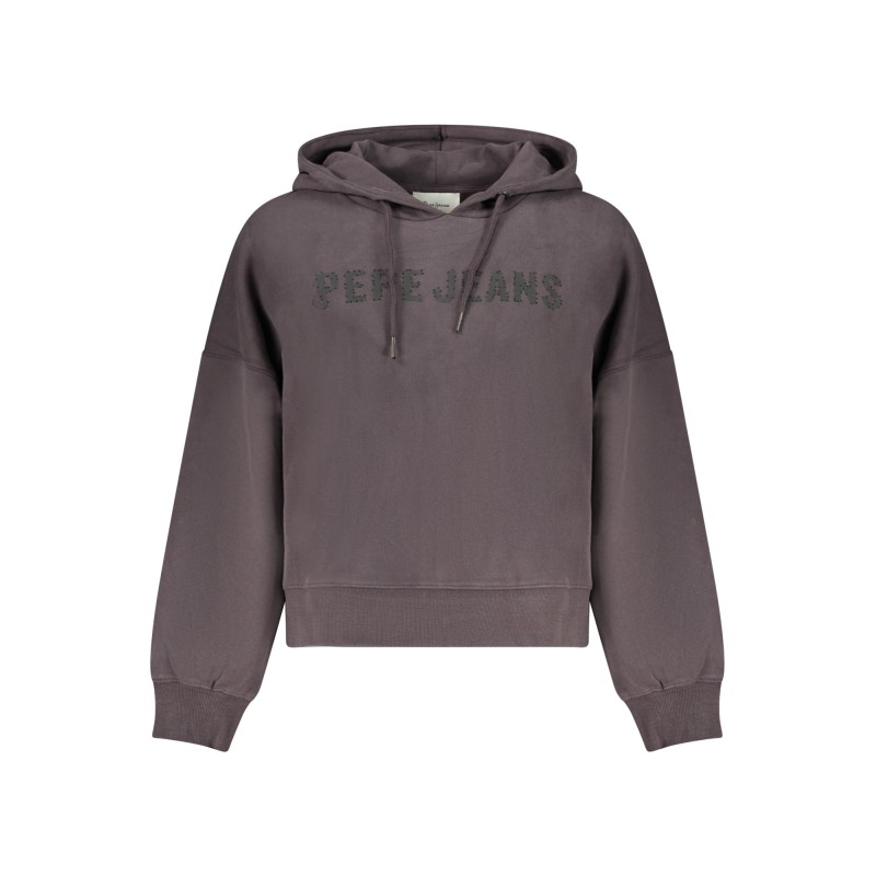 PEPE JEANS FELPA SENZA ZIP DONNA NERO