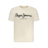 PEPE JEANS T-SHIRT MANICHE CORTE UOMO BEIGE