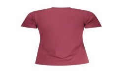 PEPE JEANS T-SHIRT MANICHE CORTE DONNA ROSSO