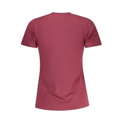 PEPE JEANS T-SHIRT MANICHE CORTE DONNA ROSSO