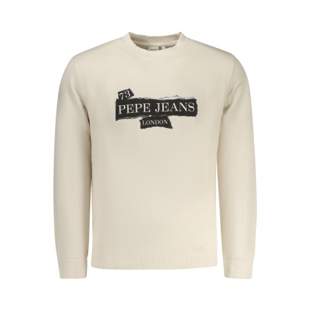 PEPE JEANS FELPA SENZA ZIP UOMO BEIGE