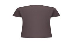 PEPE JEANS T-SHIRT MANICHE CORTE DONNA NERO