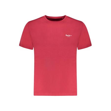 PEPE JEANS T-SHIRT MANICHE CORTE UOMO ROSSO
