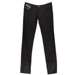 DIESEL JEANS DENIM DONNA NERO