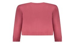 GUESS JEANS FELPA SENZA ZIP DONNA ROSSO