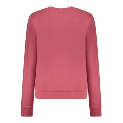 GUESS JEANS FELPA SENZA ZIP DONNA ROSSO