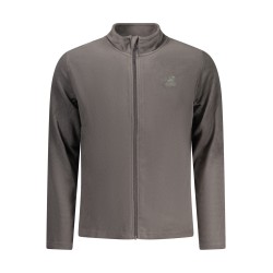 U.S. GRAND FELPA CON ZIP UOMO GRIGIO