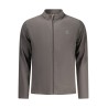 U.S. GRAND FELPA CON ZIP UOMO GRIGIO