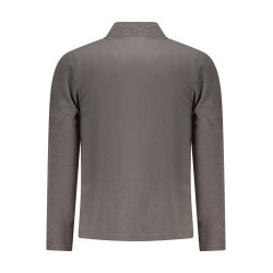 U.S. GRAND FELPA CON ZIP UOMO GRIGIO