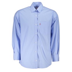 LEVI'S CAMICIA MANICHE LUNGHE UOMO AZZURRO