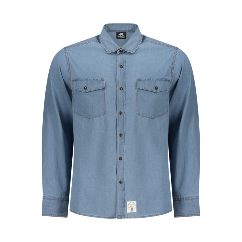 U.S. GRAND CAMICIA MANICHE LUNGHE UOMO AZZURRO