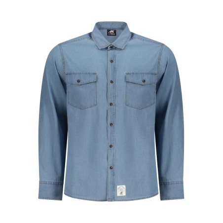 U.S. GRAND CAMICIA MANICHE LUNGHE UOMO AZZURRO