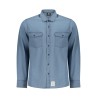 U.S. GRAND CAMICIA MANICHE LUNGHE UOMO AZZURRO