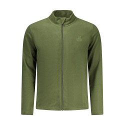 U.S. GRAND FELPA CON ZIP UOMO VERDE