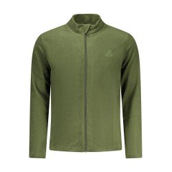 U.S. GRAND FELPA CON ZIP UOMO VERDE