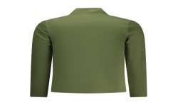 U.S. GRAND FELPA CON ZIP UOMO VERDE