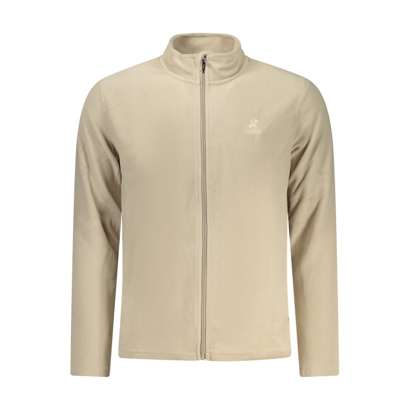 U.S. GRAND FELPA CON ZIP UOMO BEIGE