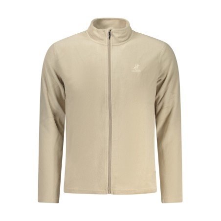 U.S. GRAND FELPA CON ZIP UOMO BEIGE