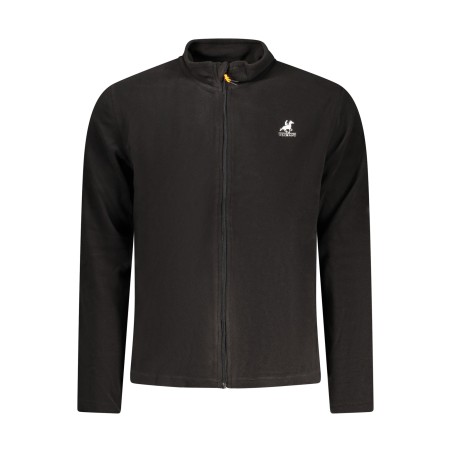 U.S. GRAND FELPA CON ZIP UOMO NERO