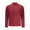 U.S. GRAND FELPA CON ZIP UOMO ROSSO