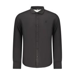 U.S. GRAND CAMICIA MANICHE LUNGHE UOMO NERO