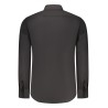 U.S. GRAND CAMICIA MANICHE LUNGHE UOMO NERO