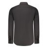U.S. GRAND CAMICIA MANICHE LUNGHE UOMO NERO