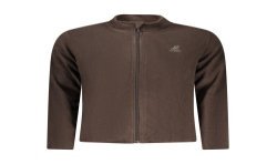 U.S. GRAND FELPA CON ZIP UOMO MARRONE