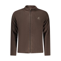 U.S. GRAND FELPA CON ZIP UOMO MARRONE