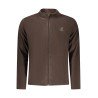 U.S. GRAND FELPA CON ZIP UOMO MARRONE