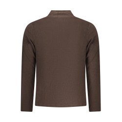 U.S. GRAND FELPA CON ZIP UOMO MARRONE