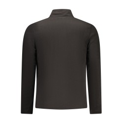 U.S. GRAND FELPA CON ZIP UOMO NERO