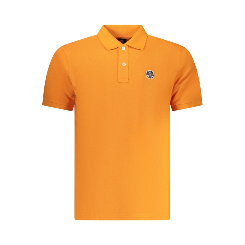 NORTH SAILS POLO MANICHE CORTE UOMO ARANCIO