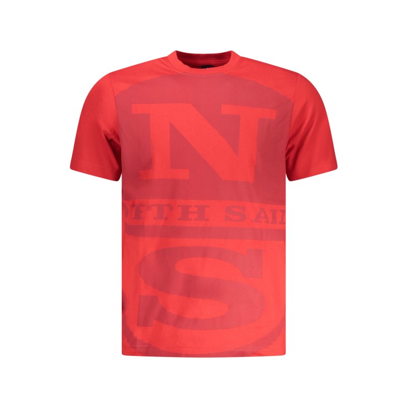 NORTH SAILS T-SHIRT MANICHE CORTE UOMO ROSSO