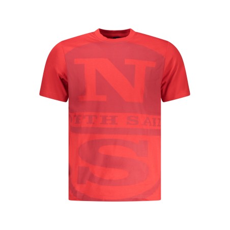 NORTH SAILS T-SHIRT MANICHE CORTE UOMO ROSSO